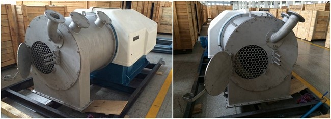 Model PP Basket Centrifuge Two Stage Pusher Centrifuge for EPS Dewatering