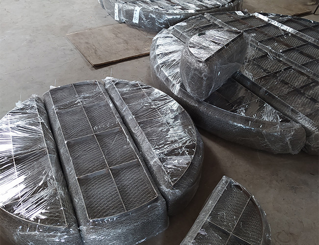 4718*100mm Mesh Pad Mist Eliminator 316SS For Scrubber