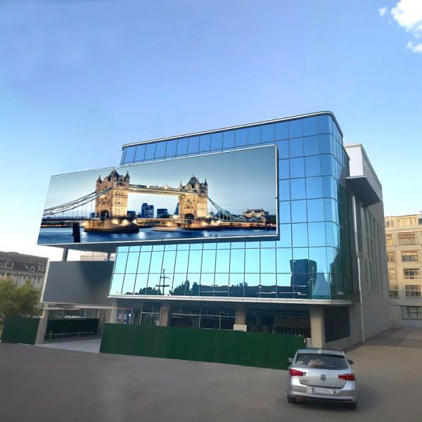 Customized Micro 3D Outdoor Wall LED Display Screen for City Construction Scenic Spots
