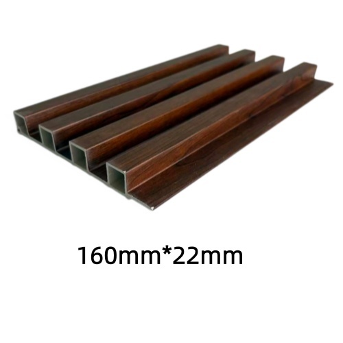 Zero Gap Seamless Interior Fluted WPC Wall Panels Cladding Louver WPC Wall Panel