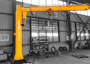 Wholesale Column Mounted 2 Ton Jib Crane Hoist Floor Pedestal Slewing Pillar Jib Crane from china suppliers