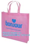 Custom logo nonwoven bag, non woven bag printing, woven bag for wine, Colorful