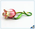 Handmade Pink Bud Flower Trinket Box Belt Hook Jewelry Box SCJ643