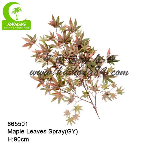 artificial maple leaves