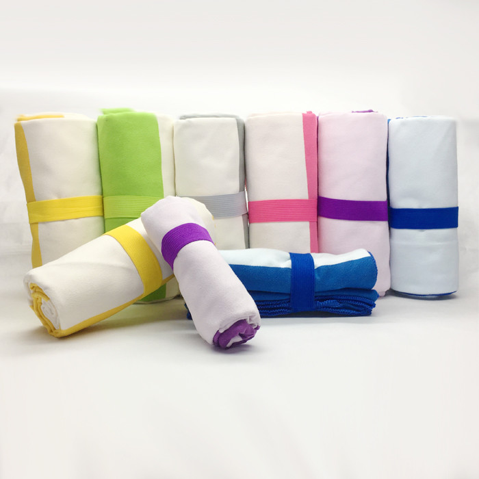 Printed Extra Large Microfiber Toweling Fabric Outdoor Microfiber Beach Towel