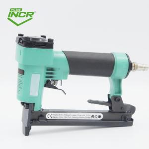 Wholesale Fine Crown Air Pneumatic Staple Gun Green Air Stapler 8016 for Furniture Decoration from china suppliers