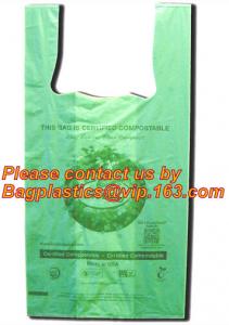 China Super Value Pack Food Scrap Kitchen Trash Bags Garden Compost bag, compostable gift bag, biodegradable compostable bag on sale