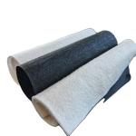 Black Short Fiber Pet Needle Punched Nonwoven Geotextile for Filtration
