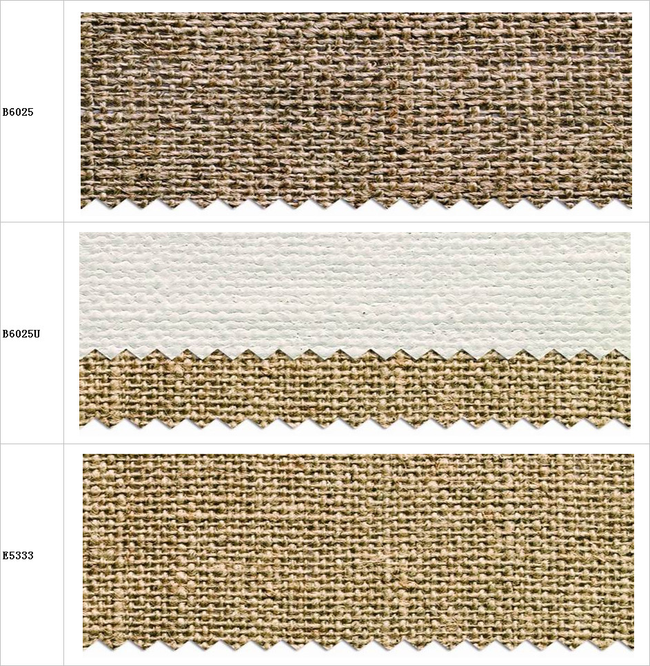 Multiple Sizes Cotton Canvas Roll , Coarse Grain Heavy Duty Canvas Fabric Roll