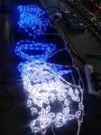 Full Color Outdoor Advertising 3D Led Curtain Light 100mm
