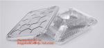 Household Aluminium Takeaway Containers Catering Party Meal Prep Freezer Drip