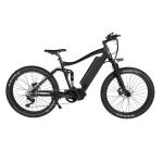 26 inch Customized Full Suspension Electric Bike with Range 50km and Kenda 26*4
