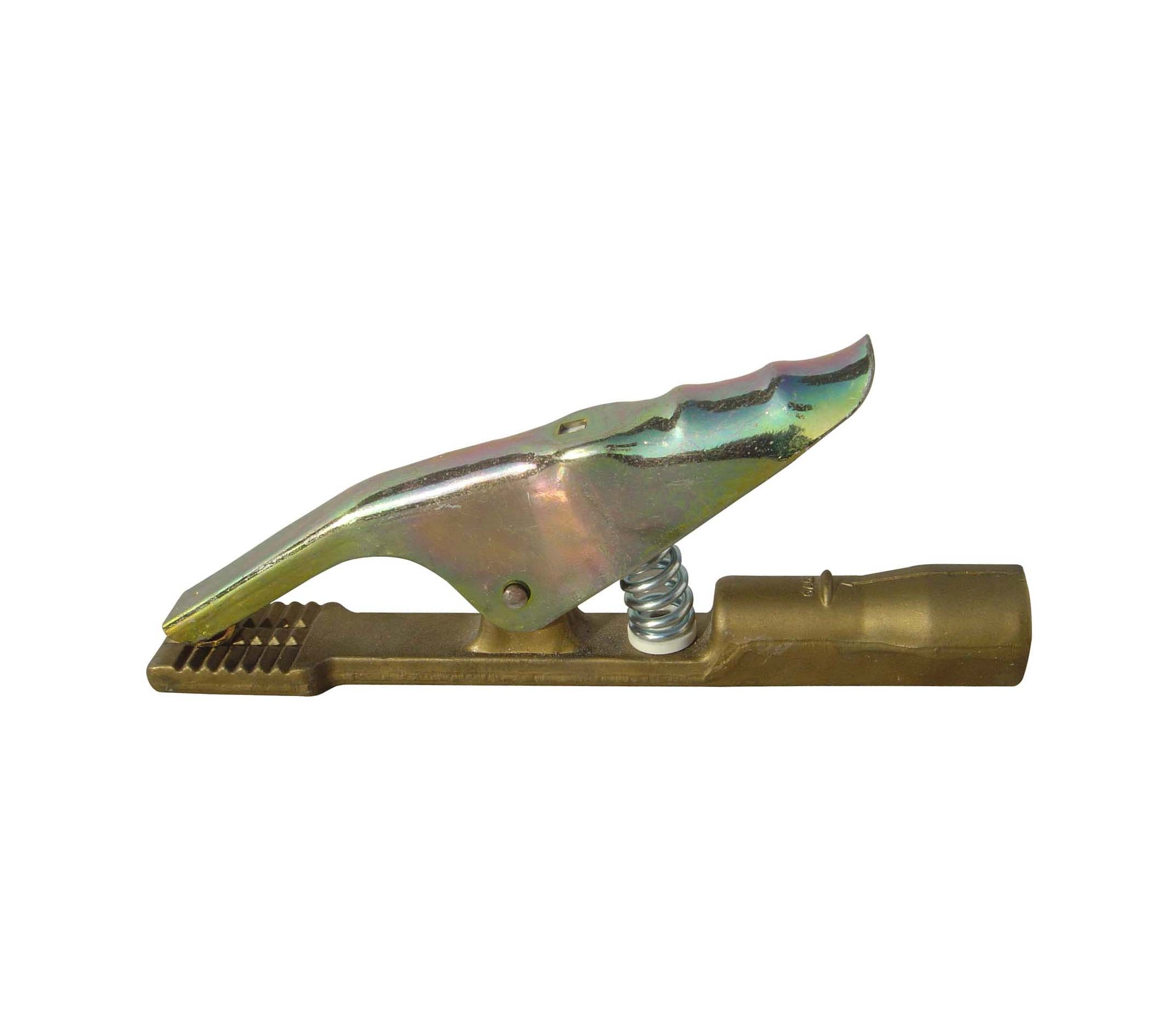 High Durability Welding Earth Clamp , Arc Manual Brass Ground Clamp 300A