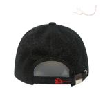 Lightweight Unisex Embroidered Baseball Caps With 100% Acrylic Glitter Powder