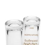 transparent dropper glass bottle for serum 30ml