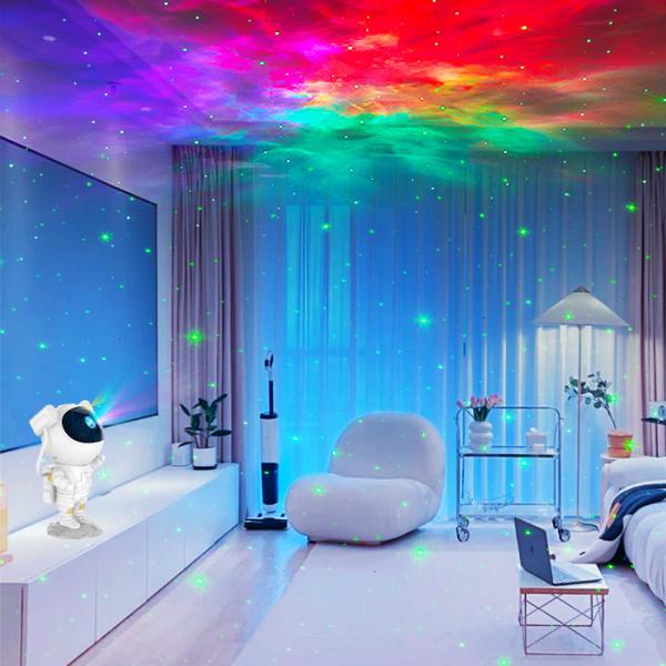 Astronaut Galaxy Star Projector with Nebula and Remote for Bedroom Ceiling