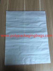 Wholesale 3 Sides Sealed Packaging Poly Bags Environmental Protection White Transparent Degradable Material from china suppliers