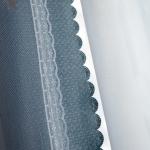 Jacquard Curtain Home Textile Fabric Solid Color Shower Curtain