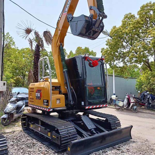 41.1 kw Engine SANY SY75C Pro Excavator Excellent Working Performance Guaranteed