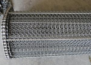 Wholesale Aisi 304 Spiral Chain Link Conveyor Belt For Dry Nuts Roasting Machine from china suppliers