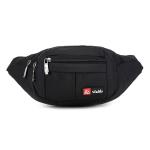 Cell Phone Waterproof Lumbar Pack / Waist Pouch 3 Zipper Pockets Durable SGS