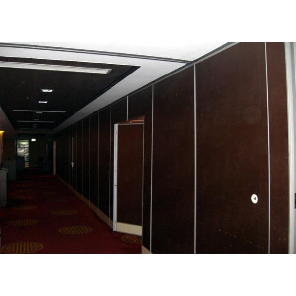 Office Folding Partition Walls Aluminium Channel Mdf Room Divider Movable Partition