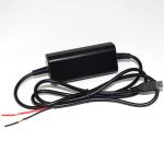 2464 22AWG USB Converter Cable 3.5m 2.5mm For Vehicle GPS 5V To 12V Step Up
