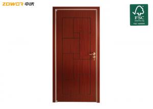 China Custom PU Painted Curved Solid Wood Interior Doors on sale