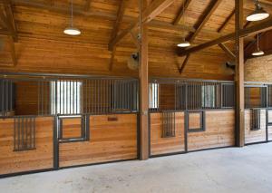 Wholesale Modern Steel Horse Stalls , No Sharp Edges Safety Metal Horse Stall Gates from china suppliers