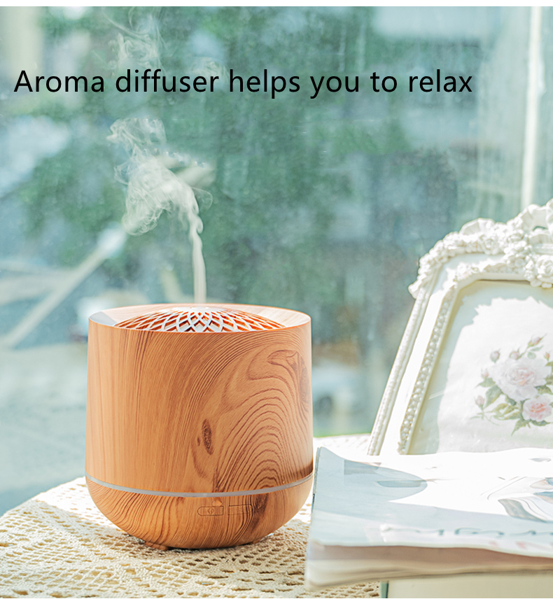 New Design Atmosphere Lamp Home Salt Stone Large Essential Oil Diffuser Ultrasonic Humidifier