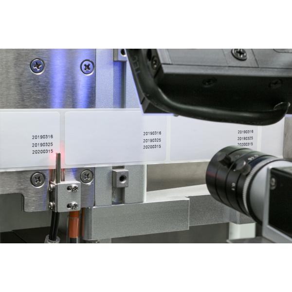 Accuracy 0.5mm Automatic Labeling Machine 750 Bottles/Min