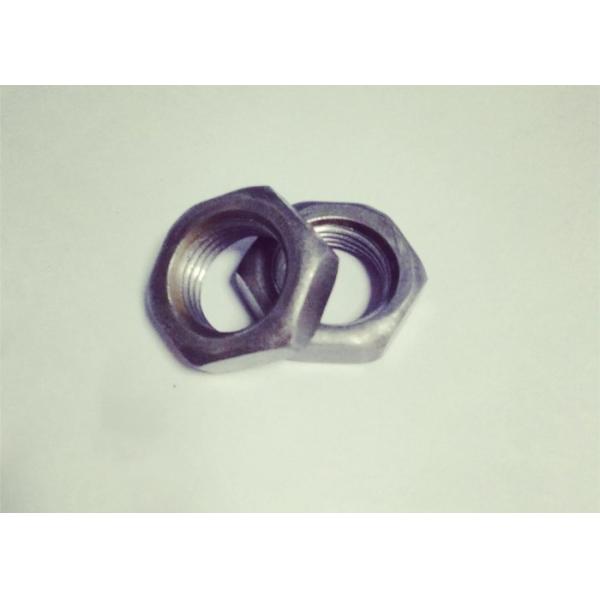 M18x2.5 Hexagon Thin Nuts Coarse Thread With Relatively Large Fastening Force