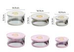 Large Capacity Adjustable Fruit Plate Box Snack Dried Fruits Living Room Peanut