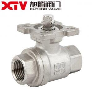 Wholesale Acid Resistant 2PC Mounted Ball Valve Q11F-1000WOG Customizable for Media Applications from china suppliers