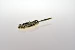 Funeral Accessoires Coffin Screws SC04 Style Gold Color Plastic / Steel Material