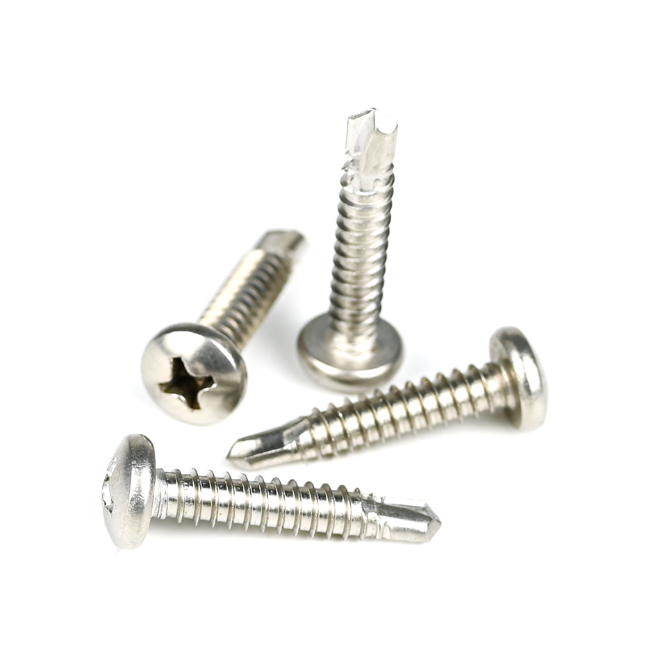 Top Performance Sus304 Stainless Steel Self Drilling Screw with Phillips Cross Recess