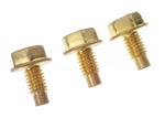 Lead Point Brass Screws M5 Philips Drive Hex Washer Head Fastener