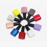 UV Coated Empty Glass Nail Polish Bottles 5ml 10ml 15ml With UV Coated Cap Free