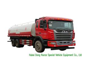 Wholesale JAC 6x4 Water Liquid Tank Truck With PTO Water Pump 20000 - 25000Litres from china suppliers