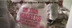 polyethylene disposal asbestos bag 33" X 50" X 6mil, Asbestos waste polyethylene