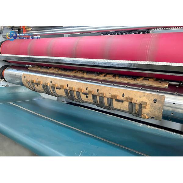 Corrugated Cardboard Rotary Carton Die Cutting Machine With Leading Edge