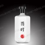 Panton Color Wine Bottles Vodka Gin Spirit Glass Bottle With Cap