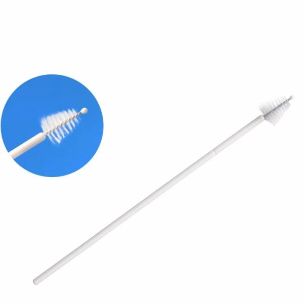 Length 168mm Cell Collection Brush Sampling Cervical Gynecological Brush Nylon
