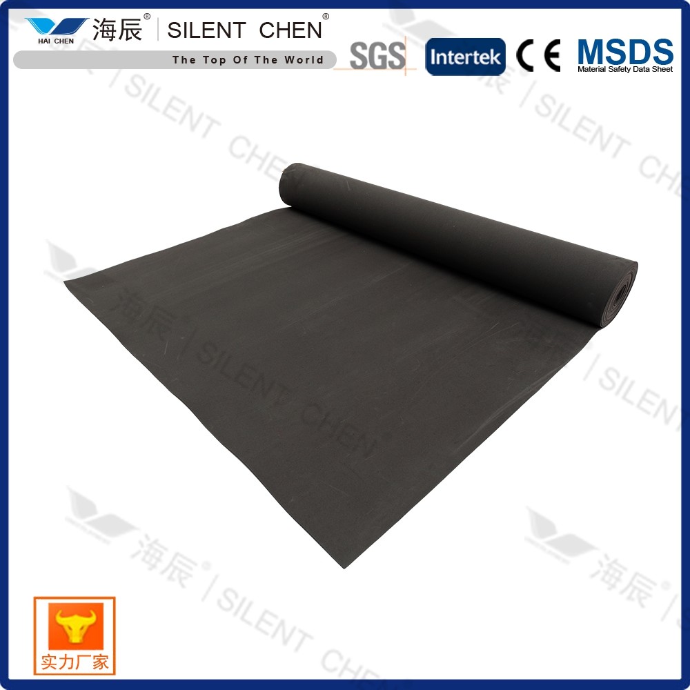 SPC Flooring EVA Vinyl Plank Floor Underlayment With Embossed Pattern Film