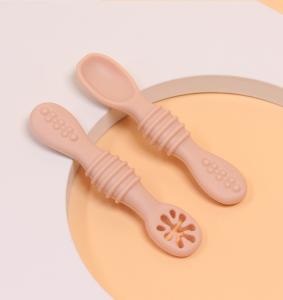 Wholesale 2024 Baby Favorite Pre-Spoons First Stage BPA Free Food Grade Silicone Super Utensils from china suppliers