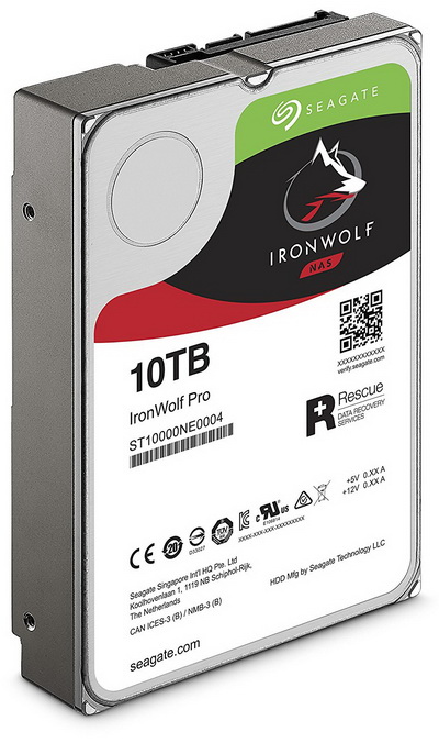 10TB 7200 rpm SATA III 3.5" Internal NAS HDD ST10000VN0008 Hard Drive