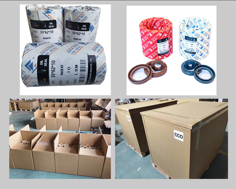 Rotary Shaft TC Type Oil Seal With Different Types Fluorine Rubber Oil Seals