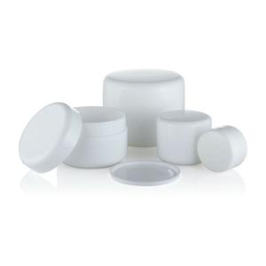 Wholesale PP Empty White Cosmetic Face Body Lotion Jar for Personal Care 20ml 50ml 100ml 250ml from china suppliers