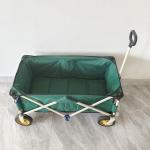 Outdoor Camping Wagon Collapsible Fishing Cart Portable Folding Beach Trolley