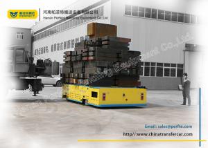 Wholesale Heavy Cargoes Handling Electric Trackless Transfer Cart Customization from china suppliers
